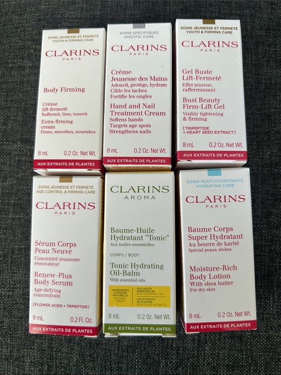 Clarins Other - NEW 🆕 Bundle Clarins Skincare Set - 6x8ml